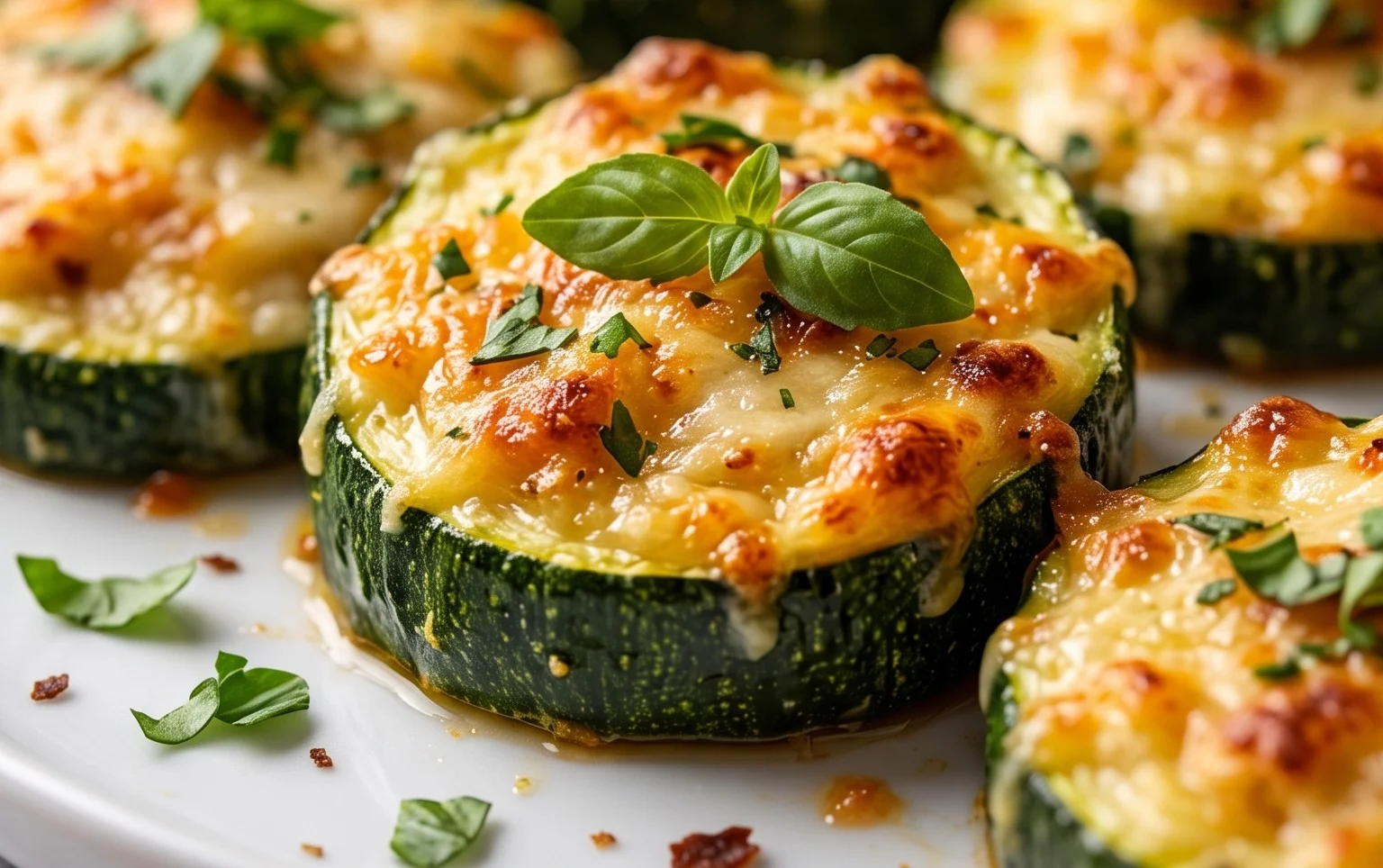 Baked Parmesan Zucchini