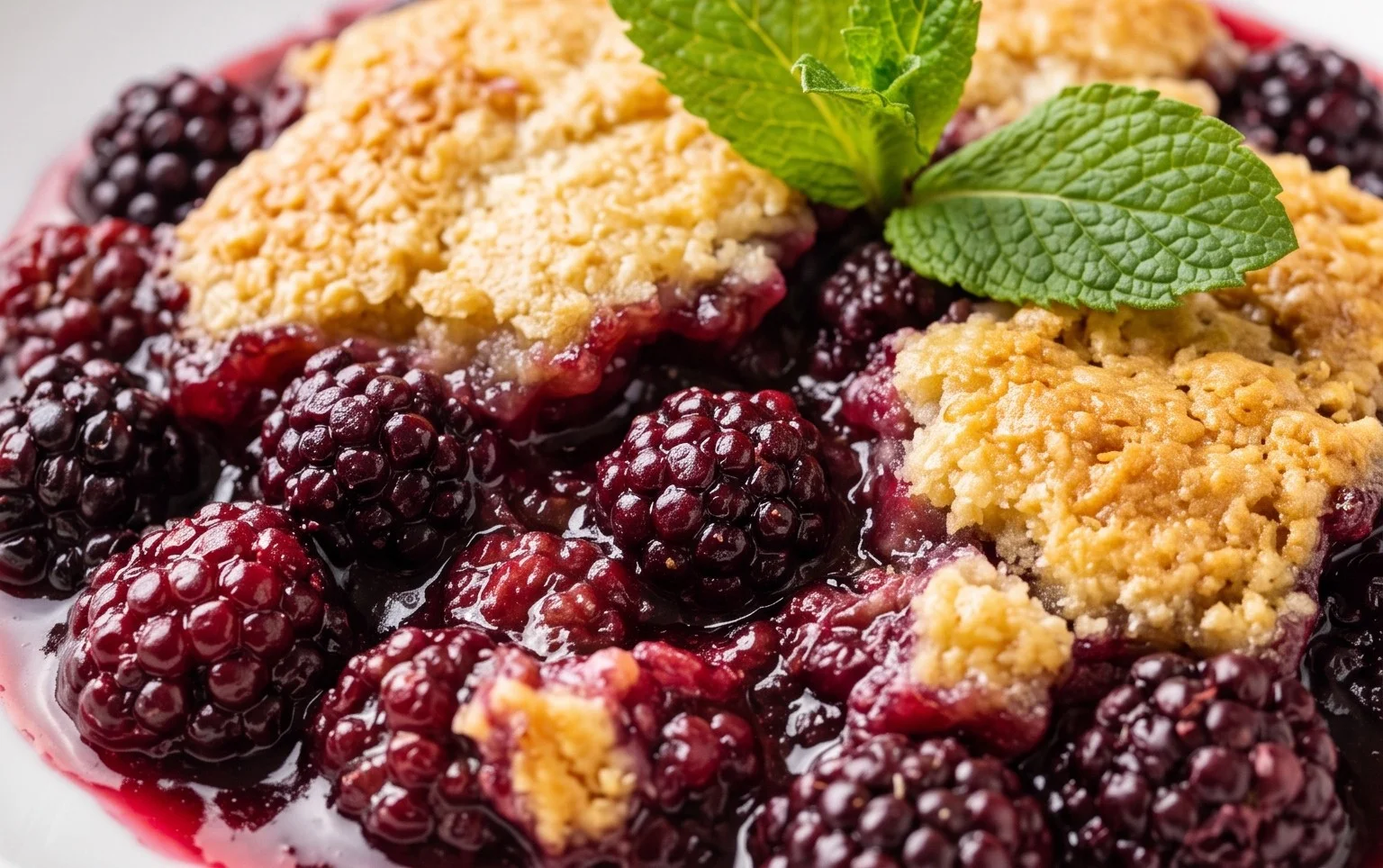 The Pioneer Women's Blackberry Cobbler