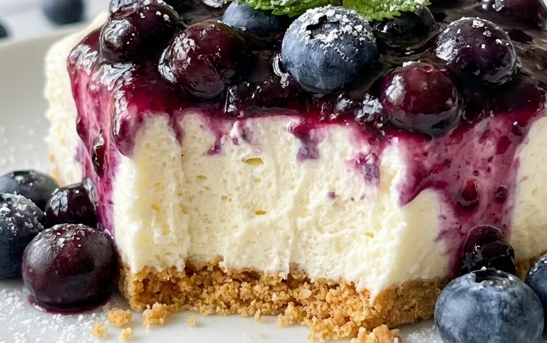 No-Bake Blueberry Yum Yum