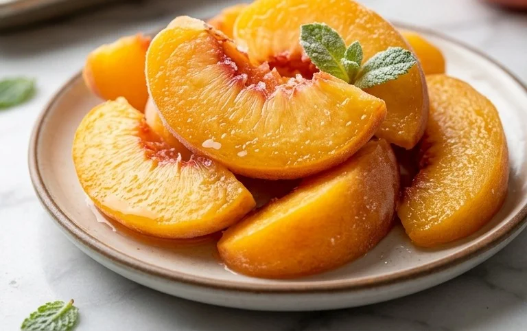 Freezing Peaches, How to Easily Freeze Peaches