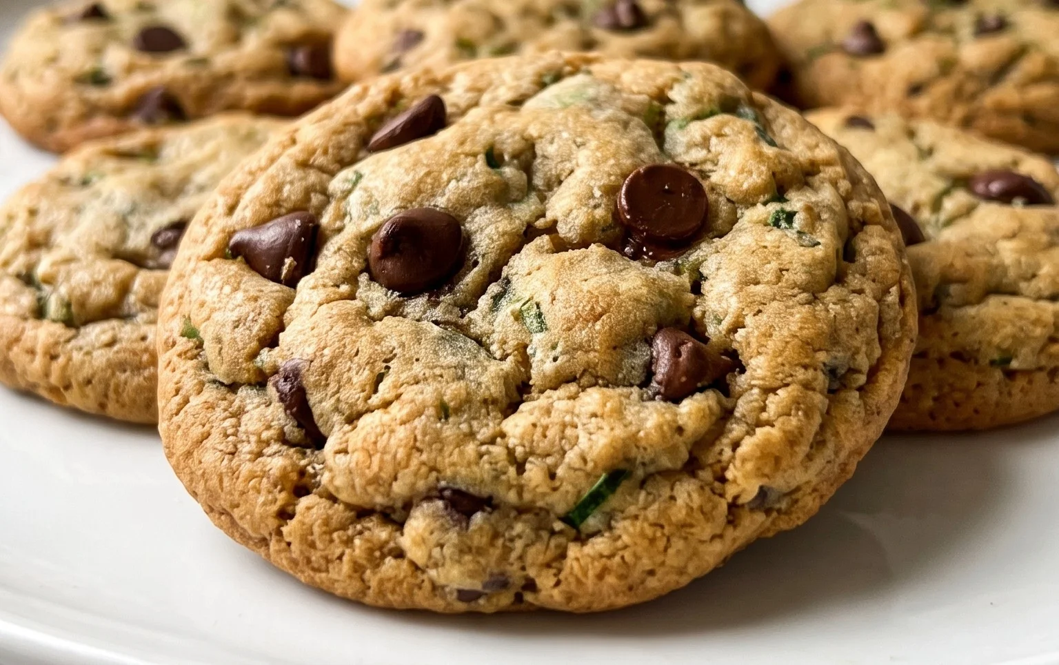 Zucchini Chocolate Chip Cookies