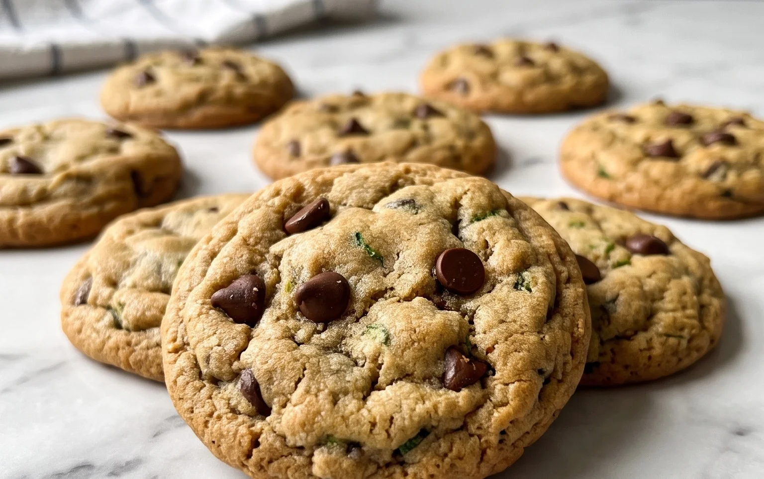 Zucchini Chocolate Chip Cookies