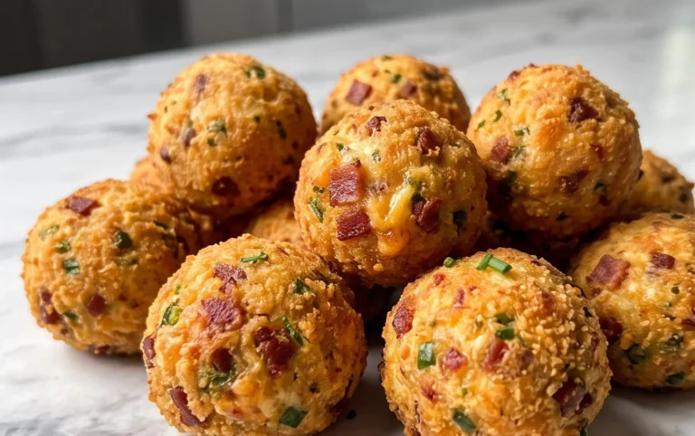 Beef Bacon Jalapeño Popper Cheese Balls