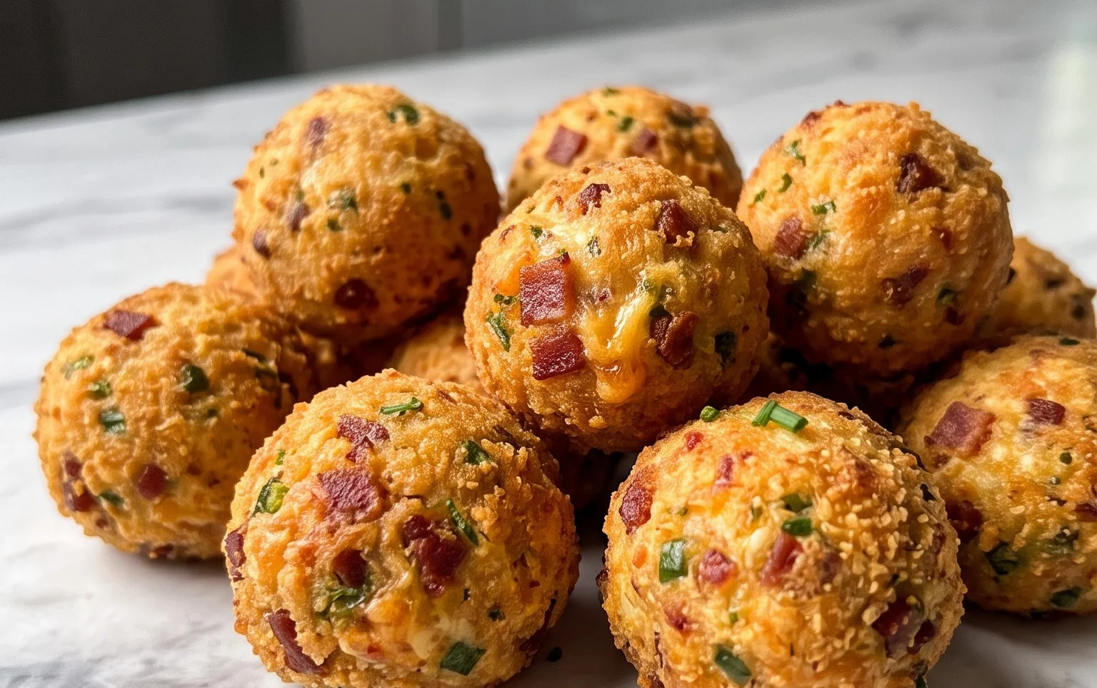 Beef Bacon Jalapeño Popper Cheese Balls