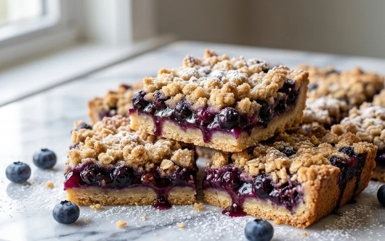 Easy Blueberry Pie Bars
