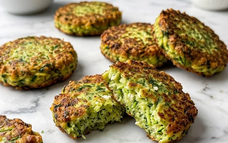 Kolokithokeftedes (Greek Zucchini Fritters)