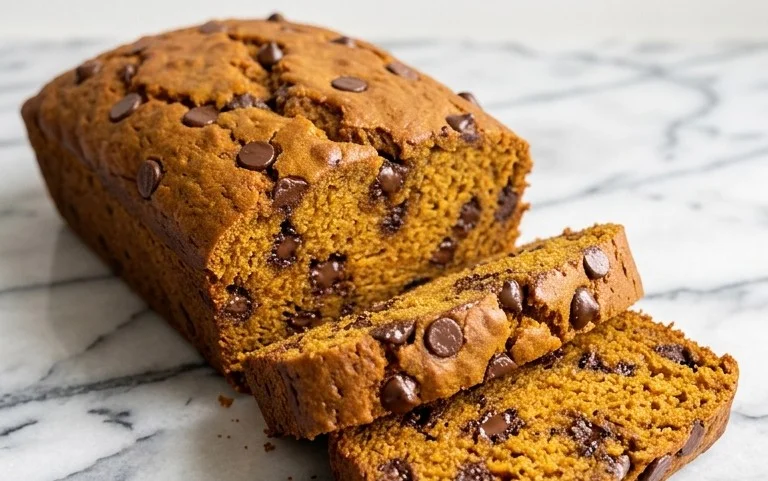 Pumpkin Chocolate Chip Bread