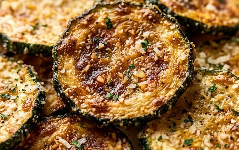 Crispy Baked Zucchini Chips