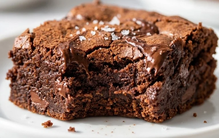 Flourless Chickpea Brownies (Vegan & Gluten Free)