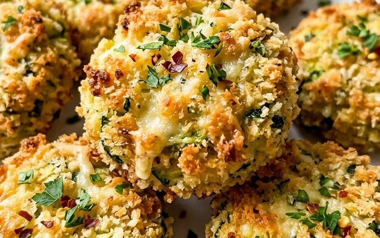 Zucchini Garlic Bites