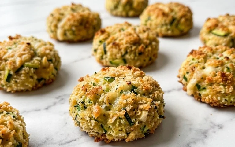 Zucchini Garlic Bites