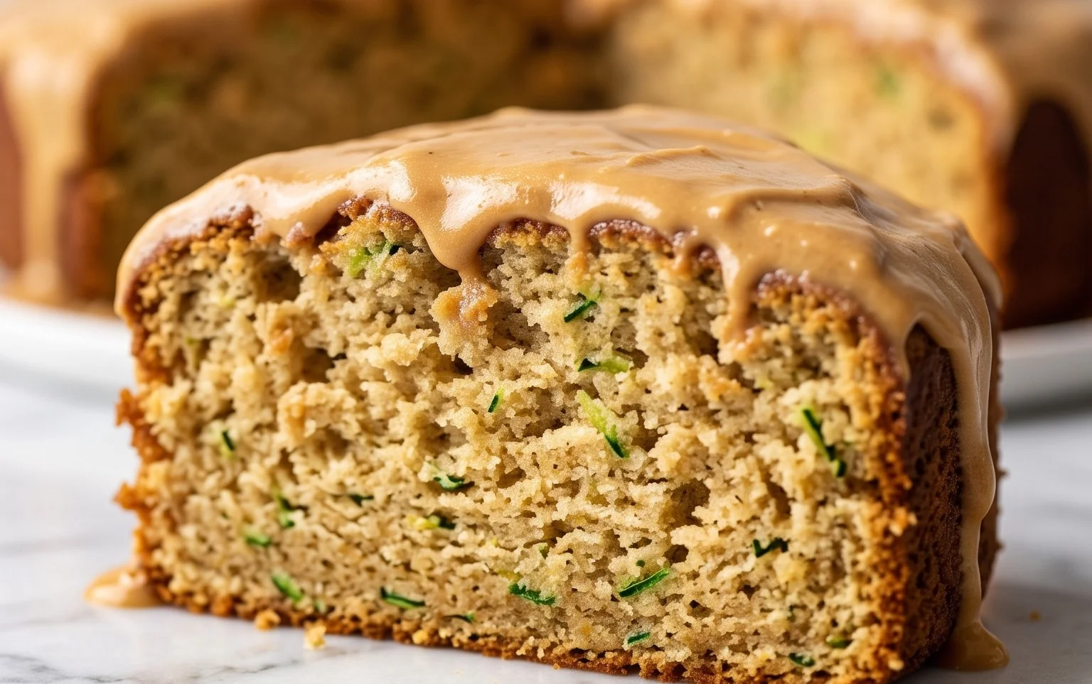 Moist Peanut Butter Zucchini Cake Recipe
