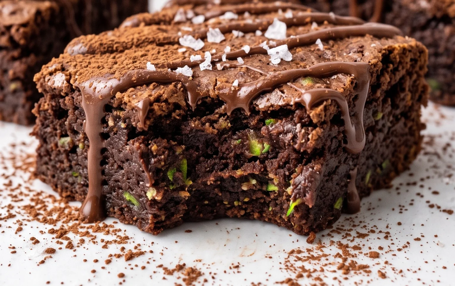 Zucchini Brownies (gluten-free, dairy-free options)