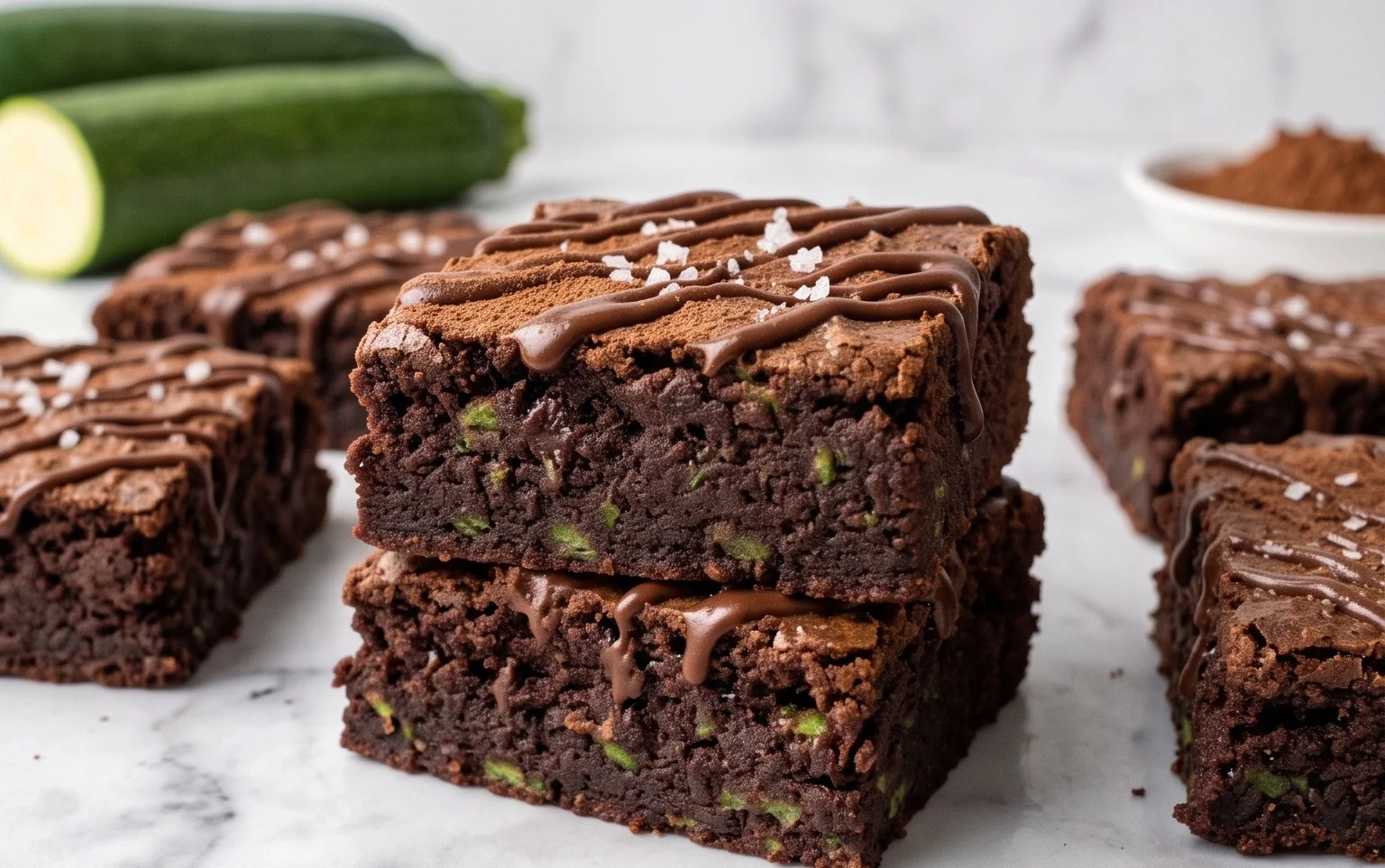 Zucchini Brownies (gluten-free, dairy-free options)