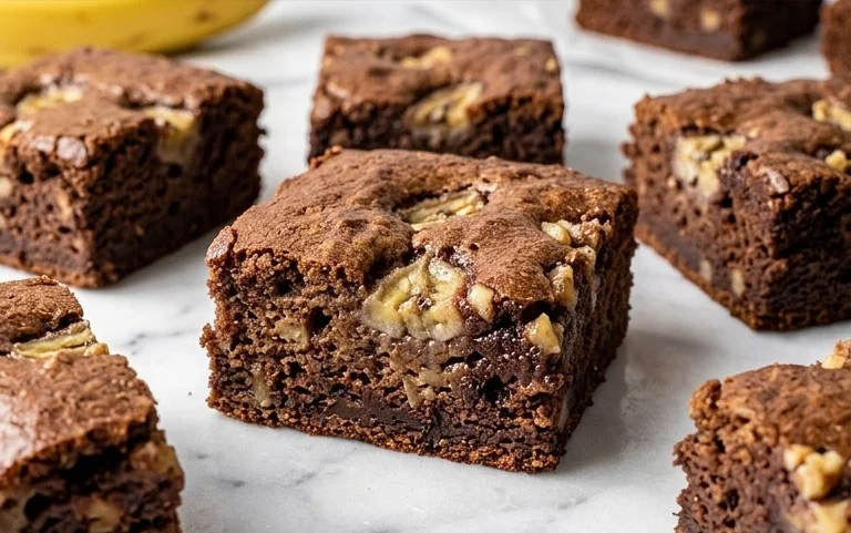Banana Bread Brownies