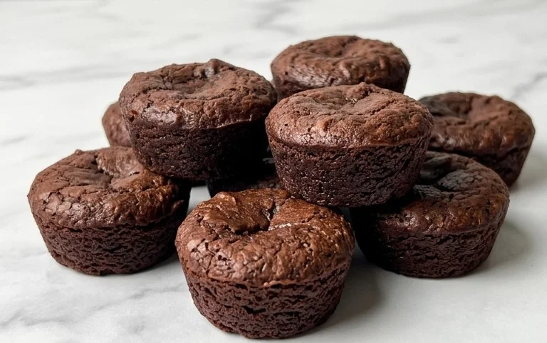 Chocolate Black Bean Brownie Bites